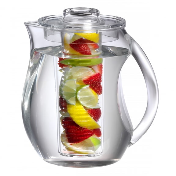 ACDANC Fruit Infusion Flavor Pitcher,93 oz,Clear Water Infuser Pitcher