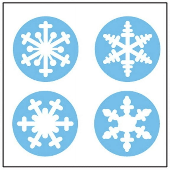 SHAPES ETC. Incentive Stickers - Snowflake