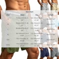 thumbnail image 4 of Men's Cotton Drawstring Shorts Pockets Solid Color Side Shorts Summer Shorts Loose With Pockets Straight Leg Comfortable Casual Everyday Outdoor Vacation Shorts, 4 of 6
