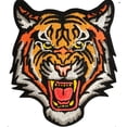thumbnail image 1 of Le Terrible Tigre du Bengale Patch Brodé à Repasser à Coudre, 1 of 4