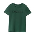 thumbnail image 1 of Camiseta para mujer Suave Trajes de moda Cómodo Clásico Manga Corta Top para M, 1 of 7