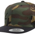 thumbnail image 1 of YupoongÃ‚Â® 6089TC - Premium Snapback Camo 2-Tone Cap, 1 of 1