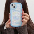 thumbnail image 1 of Funda De Teléfono Móvil Kuromi Borde De Onda Lisa De Moda Para Xiaomi 11 Pro Lite 12T POCO C40 X3 X4 NFC GT X5 F4 M3 Redonda De TPU Transparente A Prueba De Golpes Para Cámara, 1 of 4