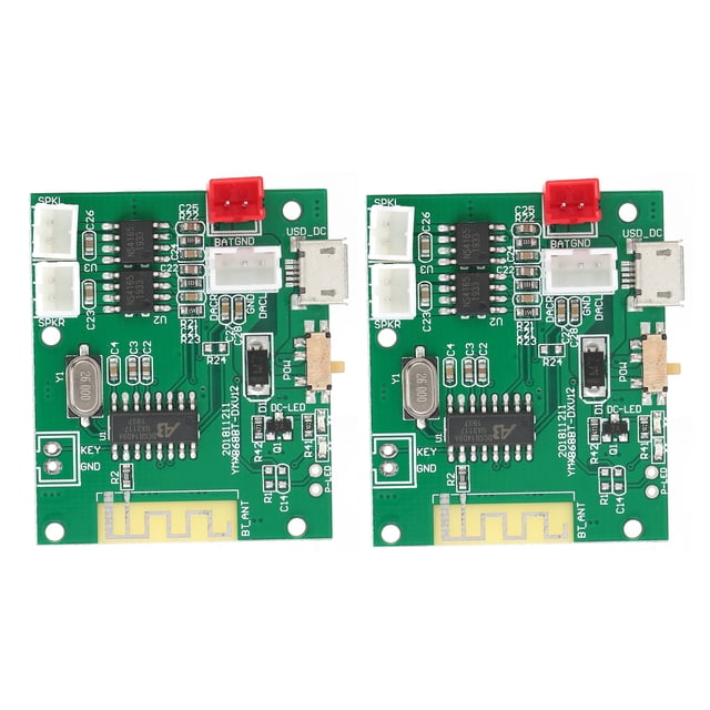 Módulo amplificador de audio NikouMX 1 par de placa amplificadora de potencia para Módulo Bluetooth