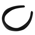 thumbnail image 5 of Unique Bargains 1 Pc Headband Irregular Satin Hair Accessories Black, 5 of 5
