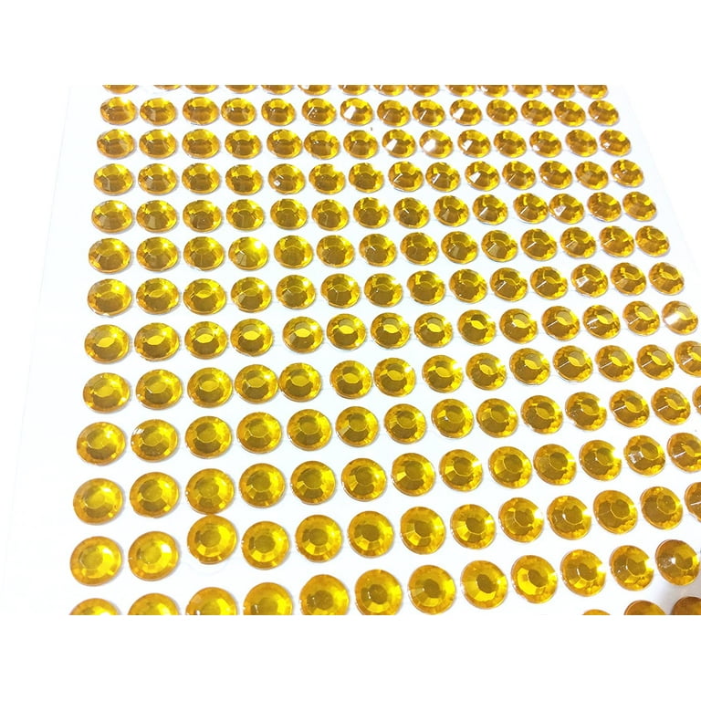6.5 Gold Self Adhesive Glitter Foam Numbers 0-9 - Pack of 60 - CB Flowers  & Crafts