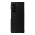 thumbnail image 4 of Case for Samsung Galaxy Z Fold 6, PU Vegan Leather Back & Hard PC Bumper Wireless Charging Shockpoof Protective Slim Anti-Scratch Phone Case for Samsung Galaxy Z Fold 6 - Black, 4 of 8