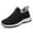 Black, variant on Daznico Mens Sneakers,Winter Style Sneakers Warm Comfortable Thick Boots Footwear,Sneakers for Women,Size:9.5