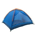 thumbnail image 1 of 4-Person Dome Camping Tent, Waterproof 210D Polyester Shelter with Fiberglass Poles for Family Outdoor Adventures, 1 of 7