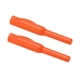 thumbnail image 2 of 2 uds cubierta de lápiz de carpintero cubiertas de marcador de carpintería de agujero profundo de nariz larga con Clip naranja, 2 of 12