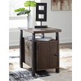thumbnail image 3 of Ashley Furniture Table de Rangement Vailbry en Brun Grisâtre, 3 of 5