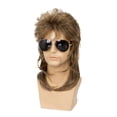 thumbnail image 2 of Wig Sallcks para hombre, salmonete, rizado, estilo retro, de los 70 y 80, 2 of 6
