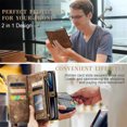 thumbnail image 3 of Card Pocket Wallet Magnetic Leather Iphone Case,iPhone 14 Pro Max, 3 of 7