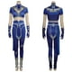thumbnail image 4 of Disfraz de Kitana para mujer adulta, disfraz de Mortal Kombat, top y pantalones, traje de fantasía para juego de rol, traje de Carnaval para Halloween, 4 of 5