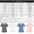 thumbnail image 3 of Rlmidhb Red Scrub Tops for Women Plus Size Short Sleeve Color Block Nurse Uniform Lightweight Cotton Stretch Polyester Vintage V Neck Nurse Scrubs with Pockets, 3 of 4