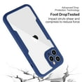 thumbnail image 6 of Nalacover Silicone Rugged Cell Phone Case for Apple iPhone 13 Pro Max, Blue, 6 of 6