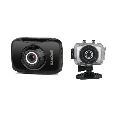 ProScan 720p Waterproof Action Camera with Mounting (Best Action Camera For 100)