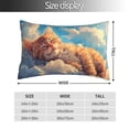 thumbnail image 2 of Balery Cloud Sleeping Cat Funda de Cojín Estampada, Regalos para Mujeres, Regalos de Amor para Ella, Regalos para Novia o Esposa, Funda de Almohada-16"x24", 2 of 6