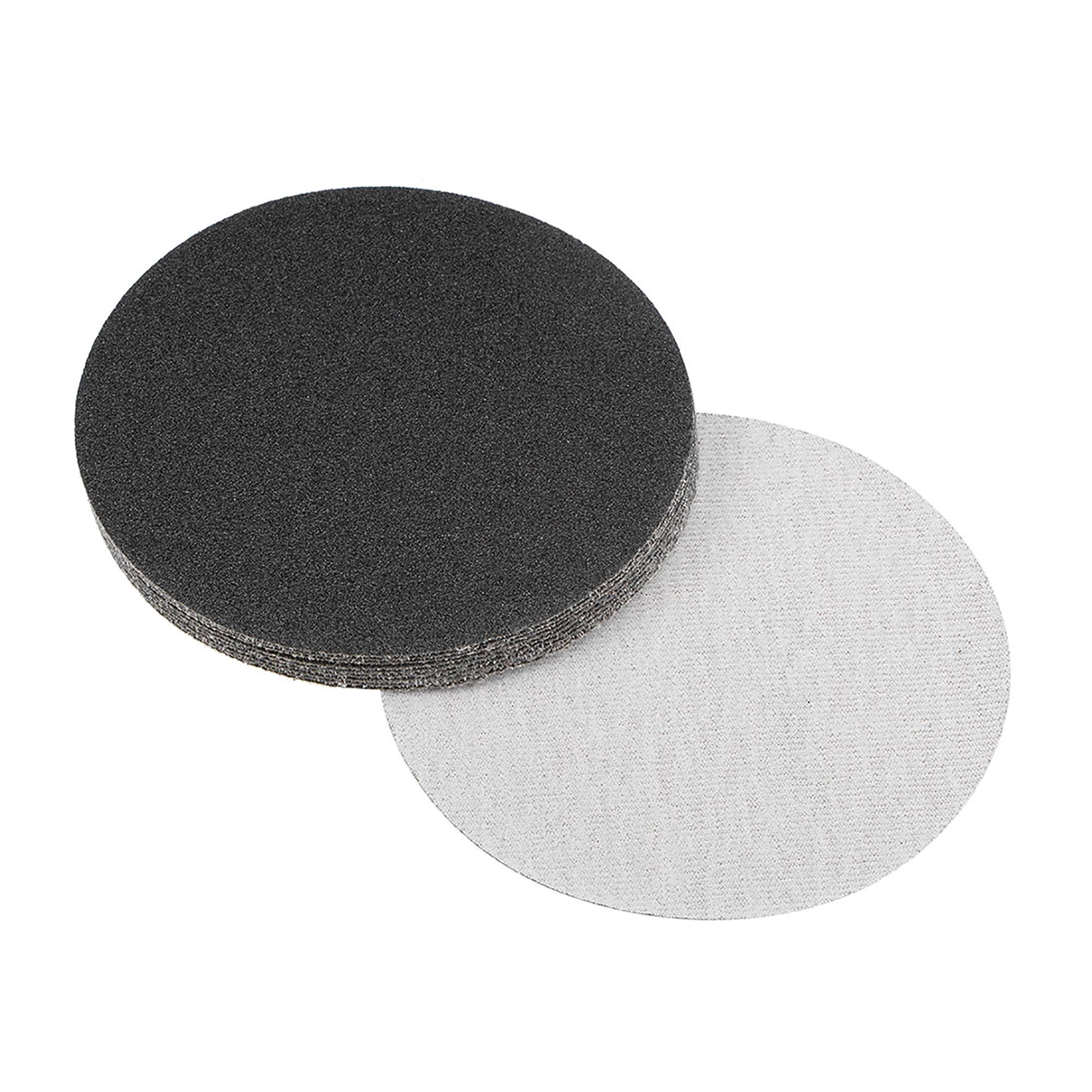 uxcell 5 Inch Wet Dry Sanding Discs 80 Grit Hook and Loop Sanding Disc Silicon Carbide Sandpaper 10pcs