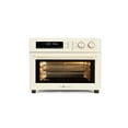 thumbnail image 1 of VAL CUCINA Retro Style Infrared Heating Air Fryer Toaster Oven, Extra Large Countertop Convection Oven 10-in-1 Combo, 6-Slice Toast, Enamel Baking Pan Easy Clean with Recipe Book, Almond Yellow Color, 1 of 4