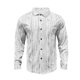 thumbnail image 5 of Blusa y camisa de manga larga con cuello vuelto para hombre, informal, a rayas, con bolsillos y botones, de poliéster., 5 of 9