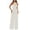 White, variant on Tqcoqu Womens Jumpsuits Backless Lace Up Halter High Waist Straight Leg Pants One Piece Outfits,Black,Women's S-XL