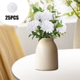 thumbnail image 4 of SHENGXINY 25PCS Valentine's Day Artificial Flowers,Foam Hydrangea,Bouquet,Birthday Wedding Home Decor,Holiday Gift,Simulation Decorations,Party supplies White 2.75x8.3in, 4 of 6