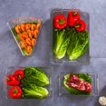 thumbnail image 4 of PENGXIANG Refrigerator Storage Box Clear Kitchen Cabinet Drawer PET Egg Food Organizer Fruit Fresh-keeping Container  3Pcs Set, 4 of 10