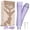 Purple, variant on Bikini Trimmer for Women, 2 in 1 Electric Shaver for Women, Pubic Hair Trimmer Waterproof IPX7 with LED, Bikini Razor for Leg Arm Underarm Bikini Area, Christmas Gifts for Her - Dark Green