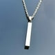 thumbnail image 5 of Collar de respiración | Colgante para aliviar la ansiedad y controlar el estrés | Joyería de meditación de acero inoxidable para la práctica de la atención plena, 5 of 8
