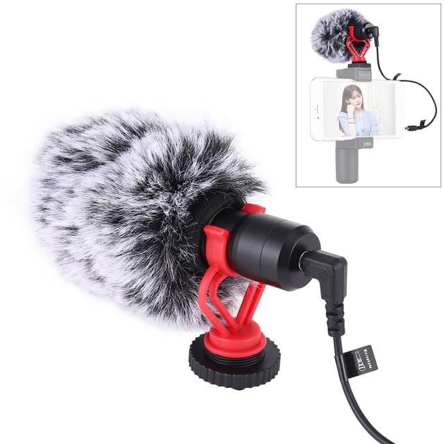 Tipo universal Micrófono profesional para filmación de películas Mini micrófono para fotografía MABOTO Micrófono