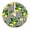 Velcro, variant on Rateoe Lemons on Striped Pattern Christmas Tree Skirt with Ties , Christmas Tree Decorations, Farmhouse Christmas Decor Xmas Holiday Decorations-30"