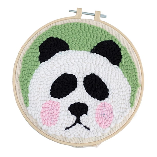 1 de kits de agujas para perforar Panda con bolígrafo para , manualidades de bricolaje