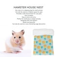 thumbnail image 4 of Hamster Sleeping Bag Soft Warm Decorative House  Small Animal Hideout Bag For Goldbear Guinea Pig, 4 of 8
