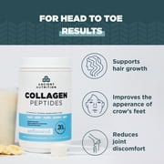 Collagen Peptides by Ancient Nutrition, Collagen Peptides Powder, Unflavored Hydrolyzed Collagen, Supports Healthy Skin, Joints, Gut, Keto and Paleo Friendly, 14 Servings, 20g Collagen per Serving