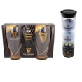 thumbnail image 1 of Guinness Logo Embossed Pint Glasses & Golf Set - Includes 2 x 20 ounces Pint Glasses, 2 Golf Balls & 6 Tees, 1 of 8