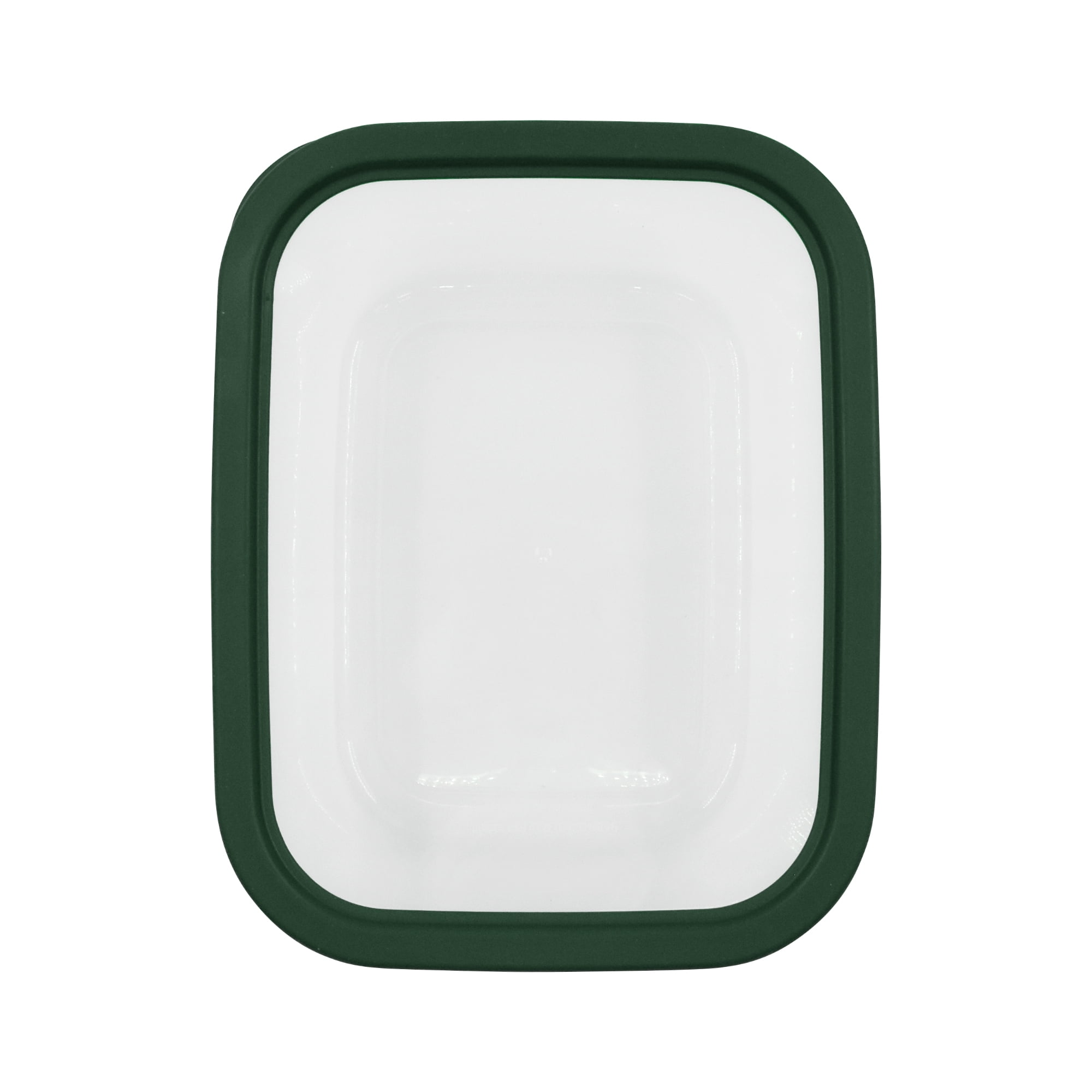 (4 pack) Mainstays Green Plastic Food Storage Container Set, Durable, 4.6 Cup or 8 Cup or 11.9 Cup, 6 Count