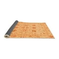 thumbnail image 2 of Ahgly Company Indoor Square Oriental Orange Traditional Area Rugs, 5' Square, 2 of 4
