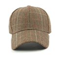 thumbnail image 3 of Jiibva Plaid Baseball Cap for Women Men Adjustable Golf Dad Hat Unstructured Trucker Ball Caps Summer Vintage Plaid Hats Warm Peaked Cap for Outdoor, 3 of 7