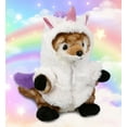thumbnail image 4 of DolliBu Brown Fox Unicorn Plush Stuffed Animal Toy - Super Soft Foxcorn Dress Up with Removable Unicorn Plush Outfit, Cute Fantasy Gift - 9.5 Inches, 4 of 6