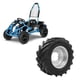 thumbnail image 5 of Neumático, Neumático De Kart Resistente, Instalación Integrada Resistente Al Desgaste, 16x6,50-8 Pulgadas Con Buje Para ATV UTV Kart, Vehículo Agrícola, Cortacésped, 5 of 7
