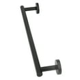 thumbnail image 5 of Towel Bar 304 Stainless Steel 18inch Matte Black Bath Single Bars Towel Rack Rod Bathroom Toilet Kitchen Towel Shelf, 5 of 8