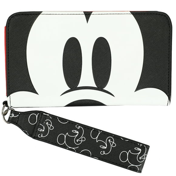 Mickey Mouse PU Leather Wristlet Tech Wallet