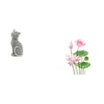 thumbnail image 1 of Estatua De Gato, Figura Decorativa De Resina, Adorno Coleccionable De Escritorio, Escultura De Animal, Pegatina De Pared De PVC Retro Para Entrada, Sala De Estar, Dormitorio, Cocina, Sofá, TV,, 1 of 8