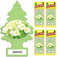thumbnail image 3 of LITTLE TREES Air Fresheners Car Air Freshener. Hanging Tree Provides Long Lasting Scent for Auto or Home. Jasmin, 24 Air Fresheners, 3 of 5