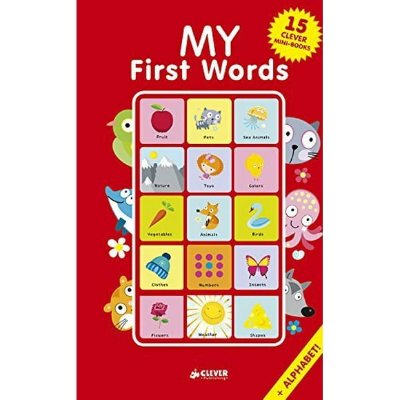My First Words (Clever Mini Board Books)