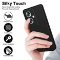 thumbnail image 4 of Funda protectora de TPU de goma 2,2 mm yuxing para Oppo A79 5G/A2 5G Negro, 4 of 5
