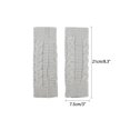thumbnail image 2 of INSPIRE CHIC Women's Short Knitted Autumn Winter Fingerless Wrist Length Knit Gloves One Size Light Gray, 2 of 6