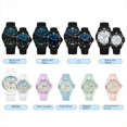 thumbnail image 3 of Medium Fashionable Casual Simple Personalized Night Vision Fluorescent Digital Wristwatch Dual Display Calendar Quartz Watch, 3 of 4