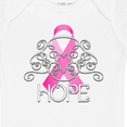 thumbnail image 4 of Inktastic Hope- Pink Ribbon Breast Cancer Awareness Boys or Girls Baby Bodysuit, 4 of 5